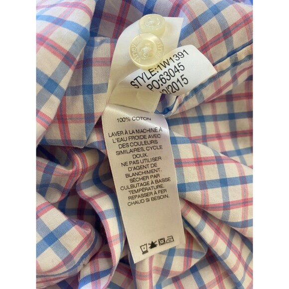 Vineyard Vines Classic Fit Murray Shirt Button Down Men's L Large Check Plaid - Picture 4 of 8